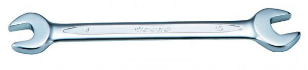 Boxo Doppel-Maulschlüssel 15° abgewinkelt - 36x41 mm, WR1720-3641