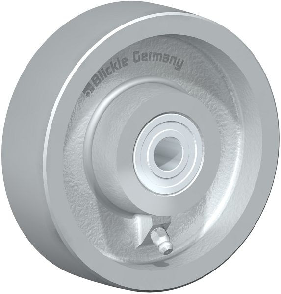 Blickle G 125/15IK Rad aus Guss, Grau, 754302