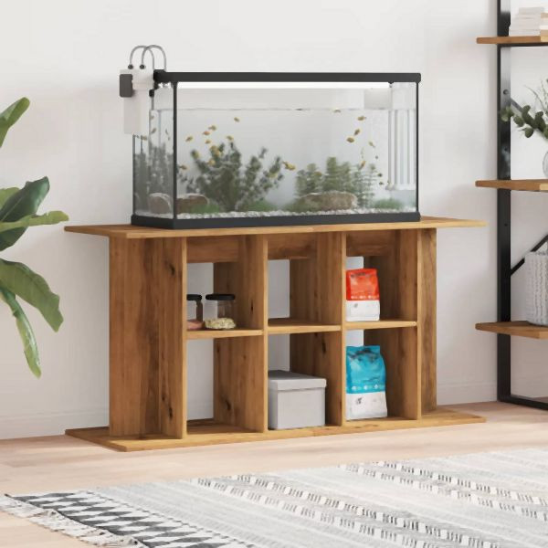 vidaXL Aquariumständer Artisan-Eiche 120x40x60 cm Holzwerkstoff, 857277