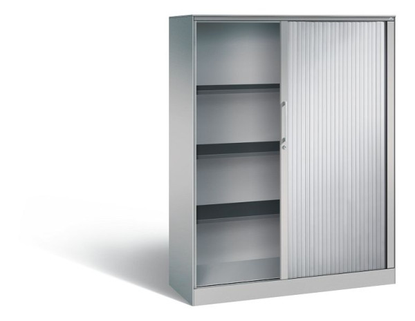 C+P Rollladenschrank Asisto, H1639xB1200xT435mm, Farbe: Weißaluminium, Bügelgriff, 4 OH, 143011-000 S10038