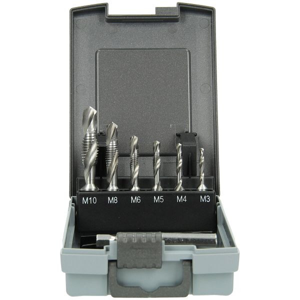HiKOKI Kombi Gewinde Bohrer Set 7-teilig, Sechskant-Aufnahme, 780139