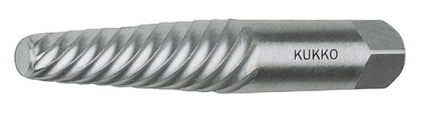 KUKKO Schraubenausdreher mit breit gerillter, amerikanischer Form, Gewindedurchmesser der Schraube: 3-6 mm, 49-01