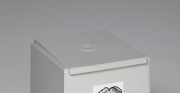 VAR Deckel für Kunststoffcontainer 60-l, lichtgrau, 38101
