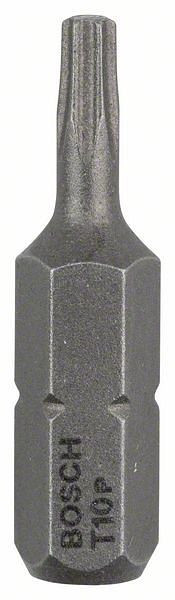 Bosch Schrauberbit Extra-Hart T10, 25 mm, 3er-Pack, VE: 5 Stück, 2607001604