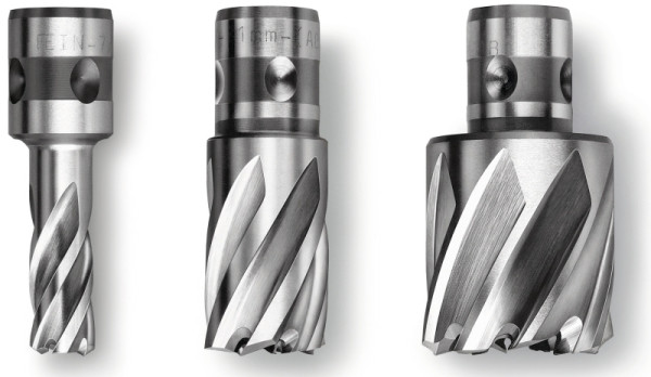 Fein HSS Nova 25 Kernbohrer mit QuickIN-Aufnahme, Bohr-Ø 48 mm, Schnitttiefe 25 mm, 63133479051