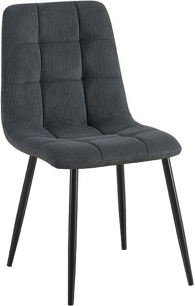 CLP Esszimmerstuhl Antibes Cord, schwarz, 326314, 4255716358600