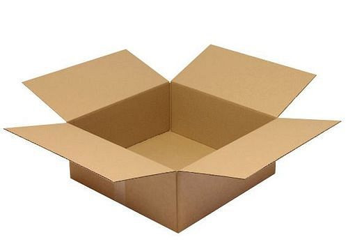 TransPak Wellpapp-Faltkarton 1-wellig, Innenmaß 500 x 500 x 200 mm, Qualität 1.30C, VE: 25 Stück, 299299