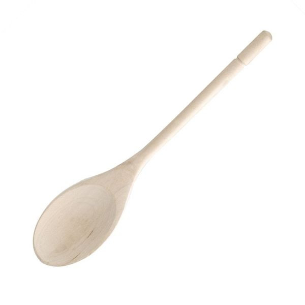 Vogue Holzlöffel weiche Kante 25cm, D649, 5050984061356