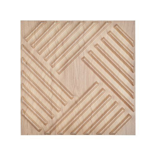 VEVOR 3D-Wandpaneele, 12er-Set, 150x50cm, PVC, 2,97m², modern-minimalistisch, helle Holzfarbe, für Decke, Wohn- & Schlafzimmer, PVC3DQBXDYSJPJ7GEV0