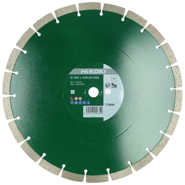HiKOKI Diamanttrennscheibe 300x15x20,0 mm Universal economy gesintert, 773004
