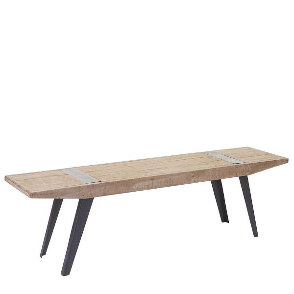 Mendler Sitzbank HWC-A15b, Esszimmerbank Bank, Tanne Holz rustikal massiv 160cm, 61762