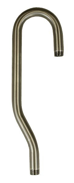 Patura Ringleitungs-Anschlussgarnitur 3/4" für Modell 46, Anschluss von unten aus Edelstahl, 1033006