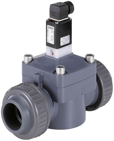 Bürkert 2/2-Wege-Magnetventil für aggressive Medien, Typ 0142-A-32,0-FF-PV-KM28-230/56-05, 42133