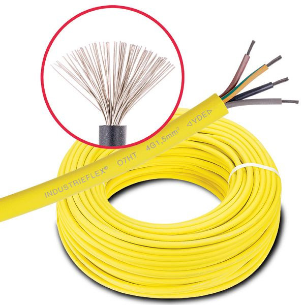 ELSPRO Spezial-Leitung INDUSTRIEFLEX 07HT 3G2,5mm²/100m Ring, SL07HT 325/1
