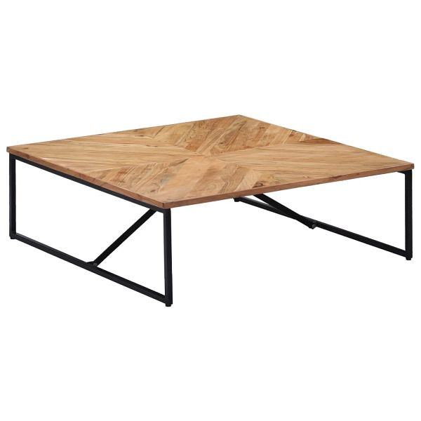 vidaXL Couchtisch 110 x 110 x 36 cm Massivholz Akazie, 247699