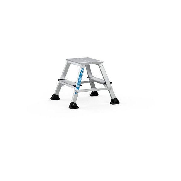 ZARGES XLstep P - Podest schmal 2 x 2 Stufen, Stufentiefe: 92 mm, 40101