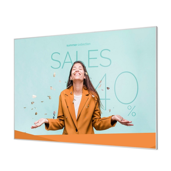 Showdown Displays Indoor Wandschild Compasso 70 x 100 cm FOREX 3 mm, FBCOM700x1000-FP3