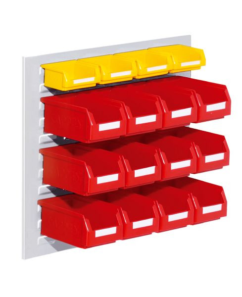 Kappes RasterPlan Schlitzplatten Einsteigerset 10, RAL 7035, 4225.10.0513