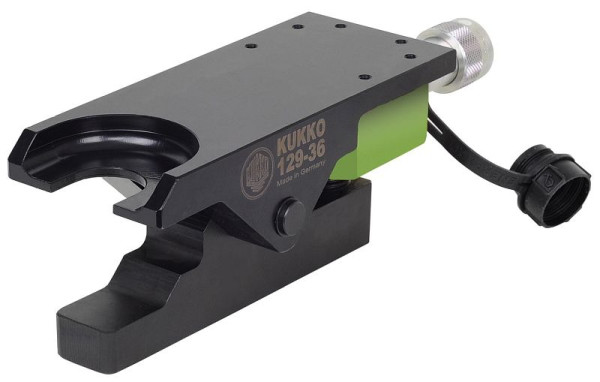 KUKKO Spur- und Schubstangengelenk-Abzieher mit hydraulischem Hubzylinder, Gabelöffnung: 36 mm, 129-36-H