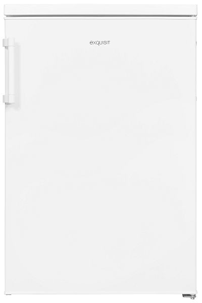 Exquisit Kühlschrank, Standgerät, 4*-Gefrierfach, Innenbeleuchtung, Temperaturregelung Manuell, KS16-4-H-010E weiß, 810240304