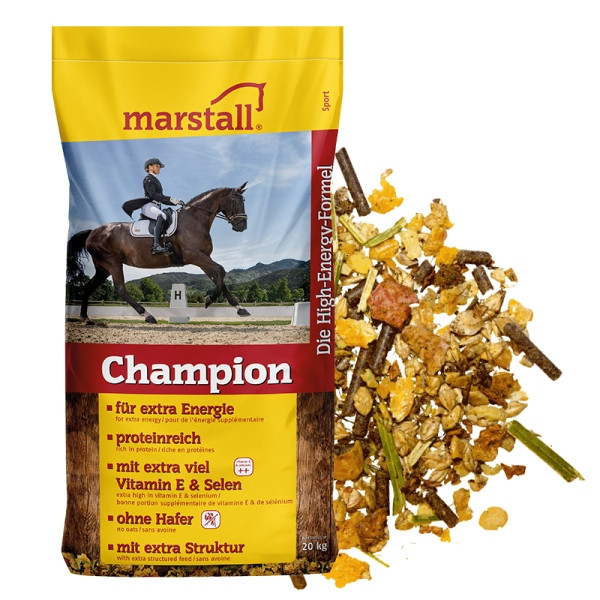 Marstall Champion Müsli, High-Energy mit Struktur, 20 kg, 50033003