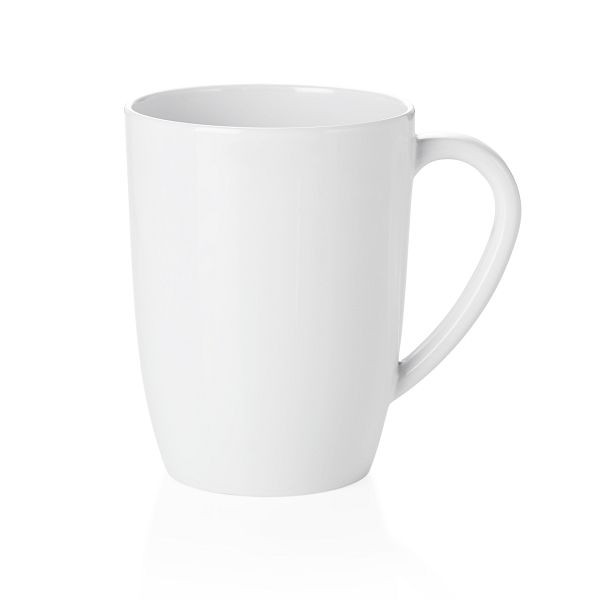 WAS Melamin-Becher, 0,35 Liter, Modell 2, weiß, Melamin, VE: 12 Stück, 9374035