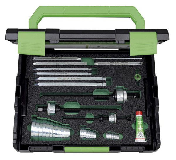 KUKKO Kugellager-Abzieh-Satz für Rillenkugellager, Kugellager ISO: 6000-6013; 6200-6212; 6300-6311; 6403-6408, 70-A