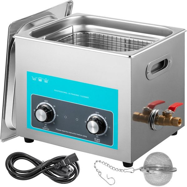 VEVOR Knob Control Ultrasonic Ultraschallreiniger 10L, QXJ10LXNS00000001V2