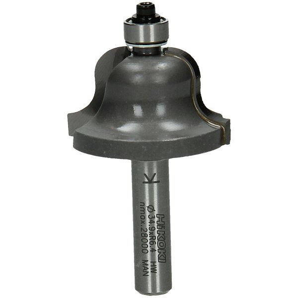 HiKOKI 8 mm Profilfräser römisch mit Kugellager 34.9x61.5x6.3, 754097