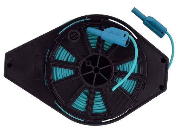 Metrel Prüfleitung auf Kabeltrommel blau, 50 m, A 1525, 20993107