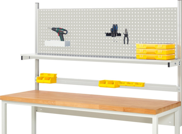 RAU System-Aufbau - Komplettset 01, für Produktbreite 2000 mm, RAL7035/RAL7035, EE-BW-KS-01-2000.12