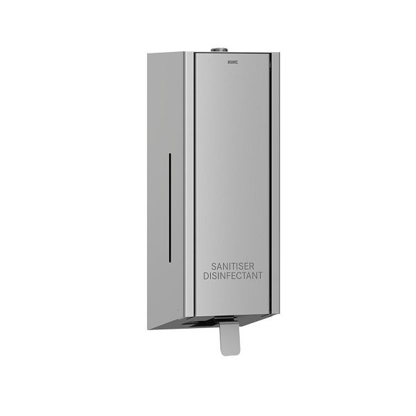 KWC Desinfektionsmittelspender, EXOS, Edelstahl, Aufputz, 120x345x120 mm, 2030062588
