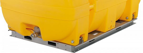 Cemo Grundrahmen 4-seitig unterfahrbar für PE-Fass 2.000 Liter, 11516