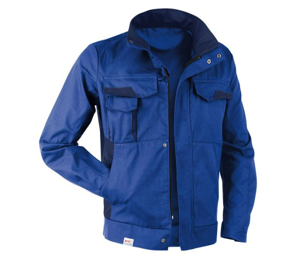 Kübler VITA cotton+ Jacke, Farbe: kornblau/dunkelblau, Größe: 4XL, 1L45 3421-4648-4XL