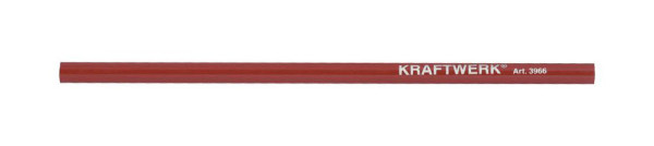 Kraftwerk Zimmermanns-Bleistift schwarz 175mm, VE: 144 Stück, 3966