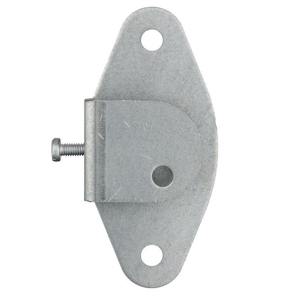 JUMO Blechflansch aus Stahl, verzinkt, für Durchmesser 11 mm, 00038513
