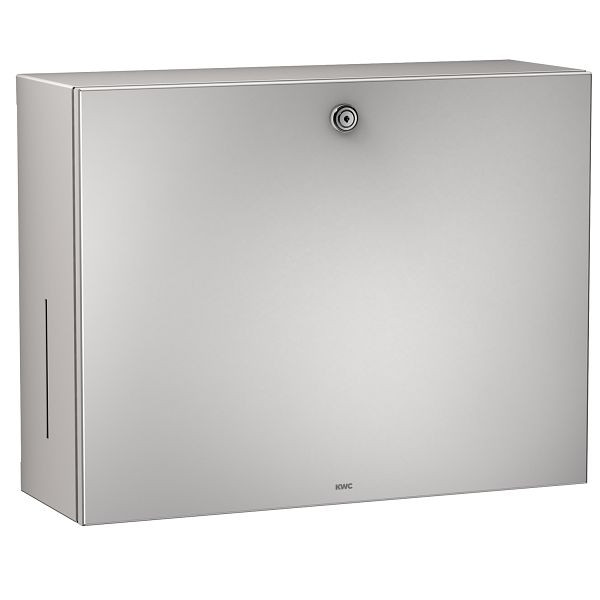 KWC Papier-Seifenspender-Kombi, Rodan, Edelstahl, 358x325x134 mm, Aufputz, 2000101221