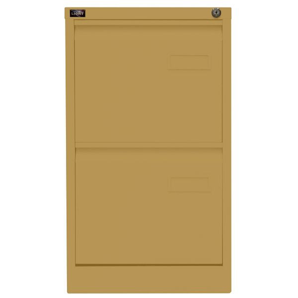 Bisley LIGHT Hängeregistraturschrank LIGHT, einbahnig, 2 HR-Schubladen, 682 dijon, IPCCA12682