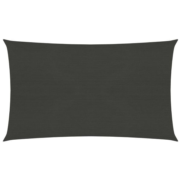 vidaXL Sonnensegel 160 g/m² Anthrazit 5x7 m HDPE, 311082