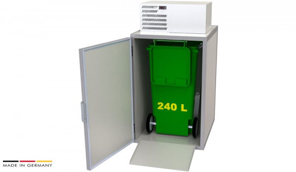 hefa Abfallkühler KK 240/1 Typ 1, Kältesatz oben, Abmaße: 1280 x 800/1.100 x 915 mm, KK 240/1 Typ 1 H 04