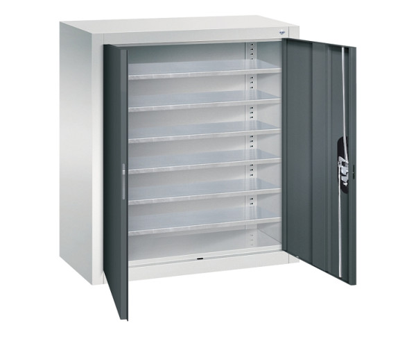 C+P Magazinschrank Serie 13, H830xB700xT300mm, 7035/7016, 134013-20 S10080