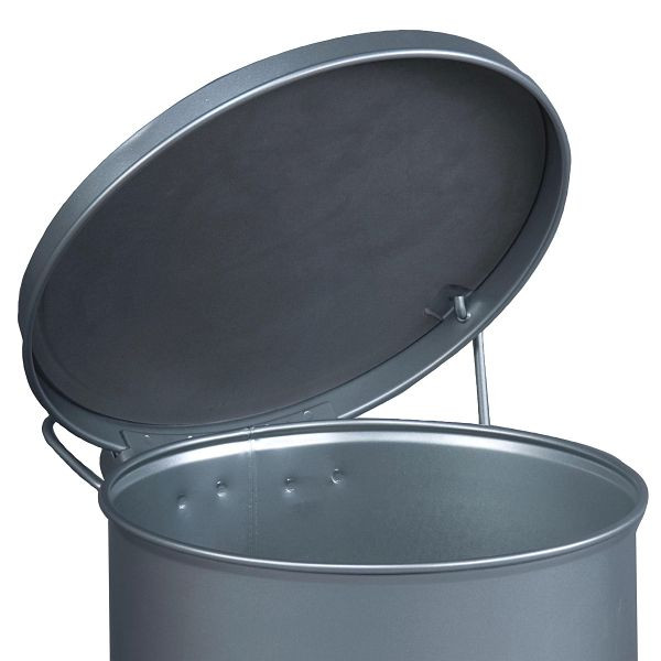 Justrite Öl-Entsorgungsbehälter mit SoundGard 908, 35.4cm x 46.4cm, Silber, JCN09304SI