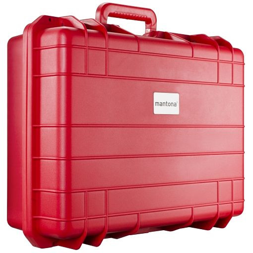 Mantona Outdoor Schutzkoffer L, rot, 1018651, 4250234586511