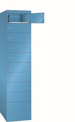 LISTA Laptopschrank (BxTxH) 415x500x1790mm 1x10 Fächer Typ D Farbe: Lichtblau, 98.600.010