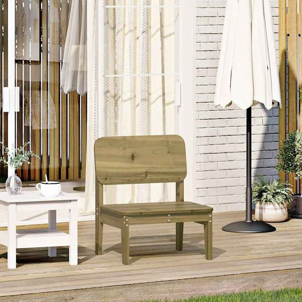 vidaXL Gartenstuhl 60x52,5x72 cm Kiefernholz Imprägniert, 859321