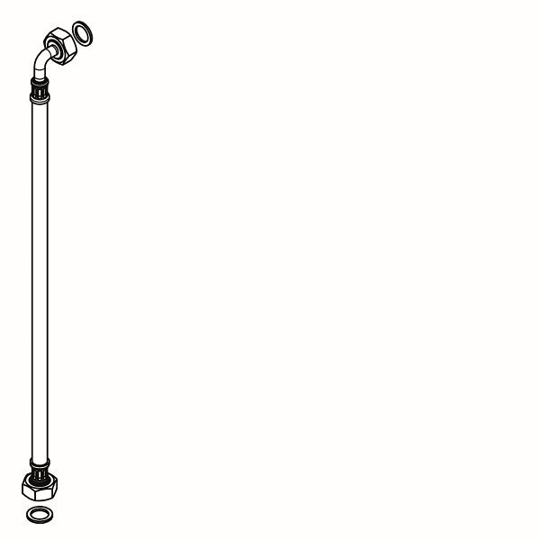 KWC Schlauch, CAMPUS, 500 mm, G1/2 x G1/2, 2030066251, 7612210391743