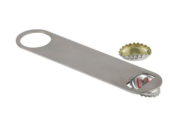 APS Kellner-Flaschenöffner, 18 x 4 cm, Edelstahl, matt poliert, 93122