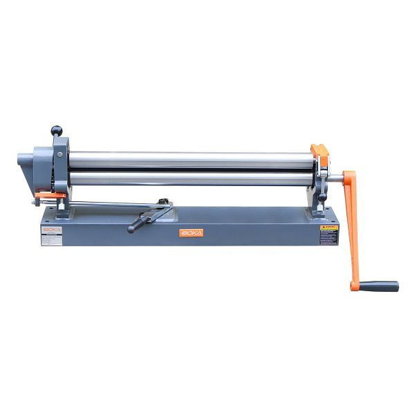 BOKA SR-24 Rundbiegemaschine, 610 mm Walzbreite, 1,5 mm Kapazität für weichen Stahl, manuelle Metallbiegemaschine, kompakt und langlebig, 574009