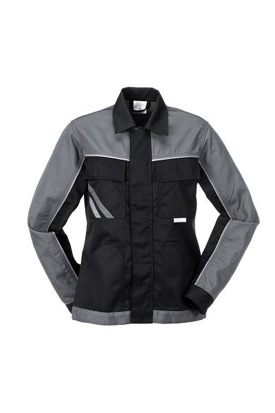 Planam Highline Damen Bundjacke, schwarz/schiefer/zink, Größe 36, 2717036