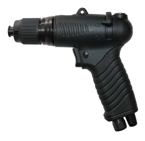 Pneutec Drehschrauber aus Verbundwerkstoff in Pistolenform mit Bit-Schnellwechselfutter, 1-9 Nm, 91 413